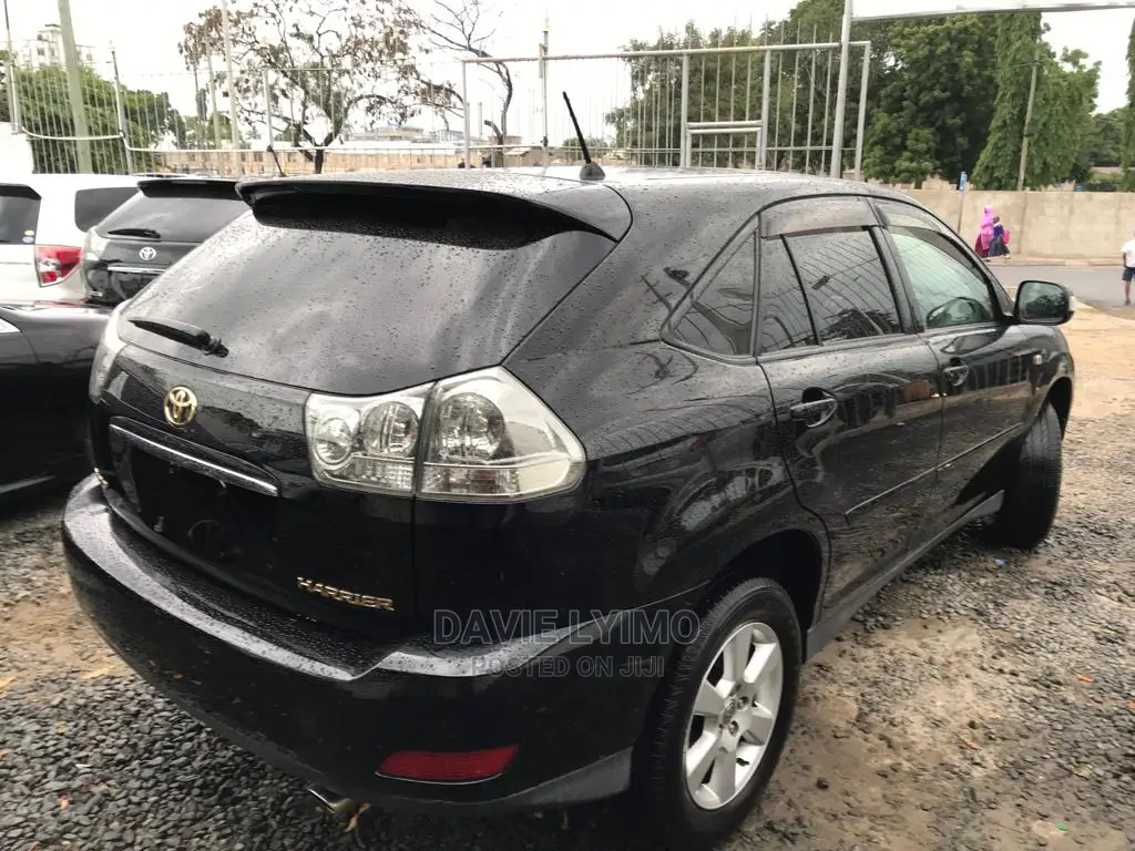 Toyota Harrier 2007 Black