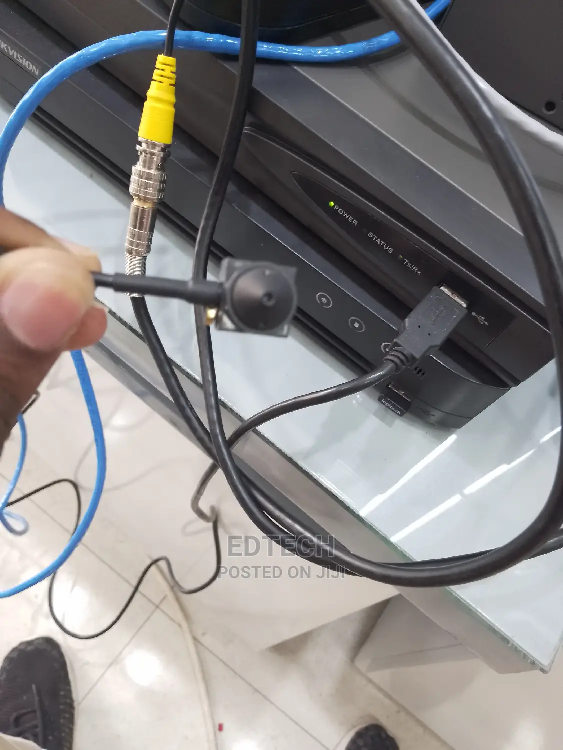 Mini Hidden CCTV CAMERA 4 Complete Set