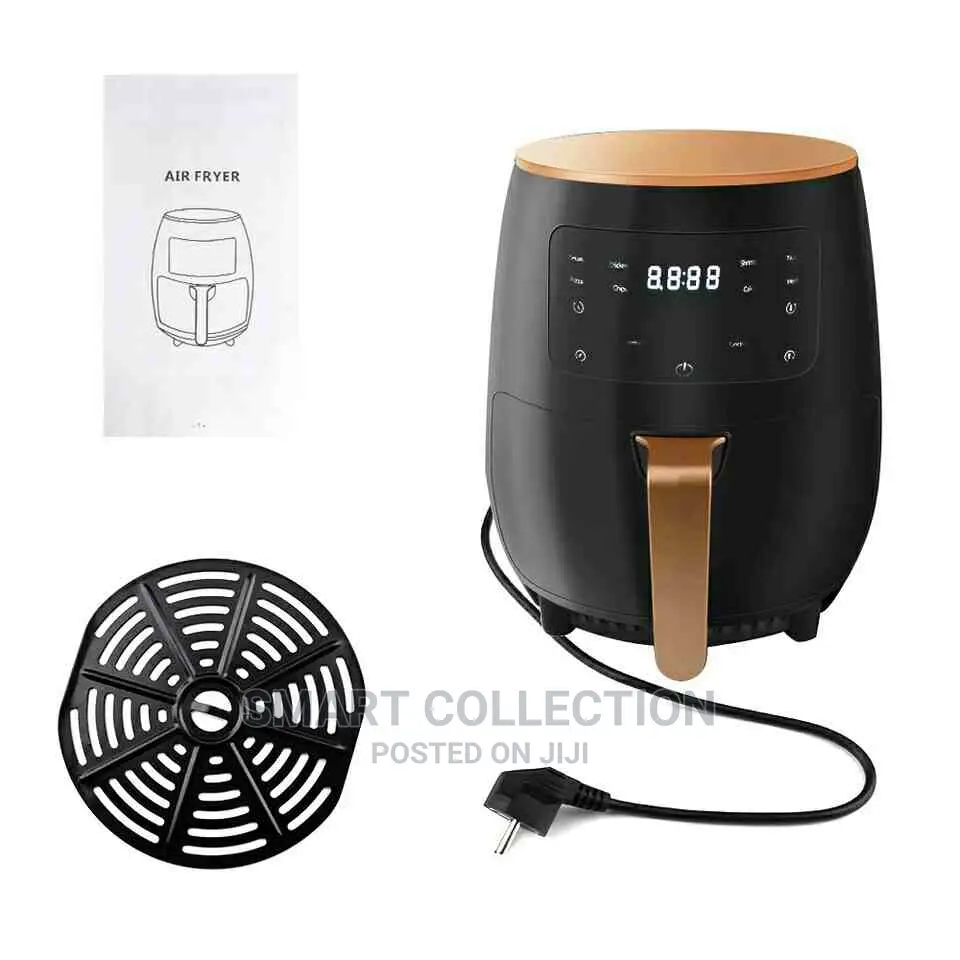 Oil Free Health Air Fryer Cooker For Home (Smart Touch LCD)