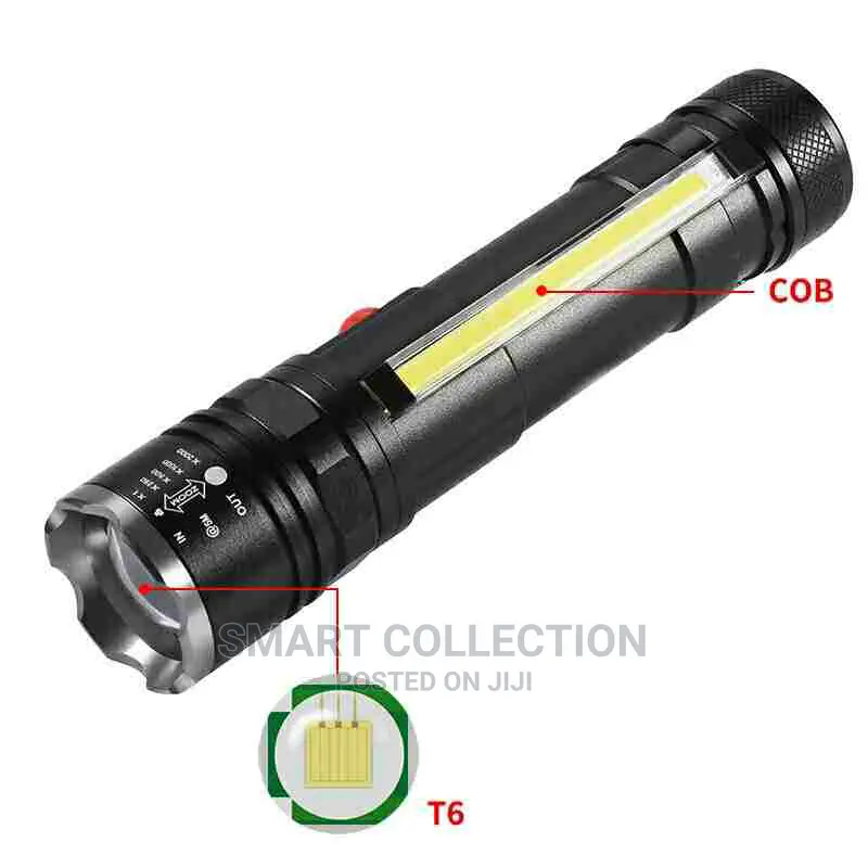 Working Light Zoom (In Out) Cob T6-26 USB Charge