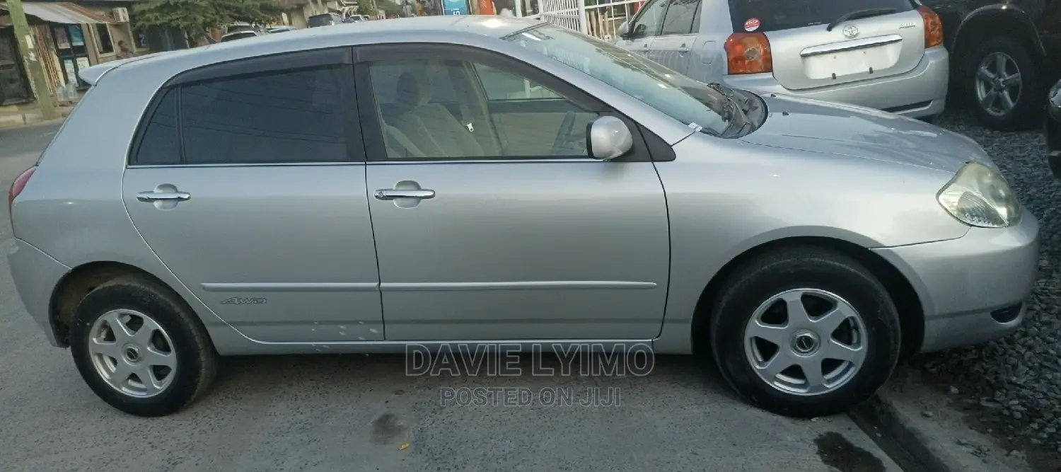 Toyota Allex 2001 Silver