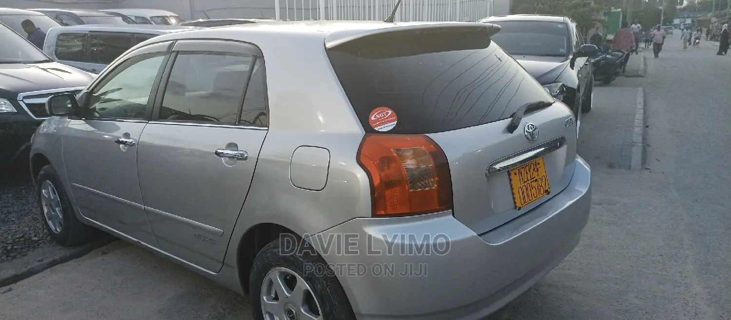 Toyota Allex 2001 Silver