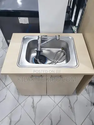 Wooden Steel Kitchen Sink Cabinet