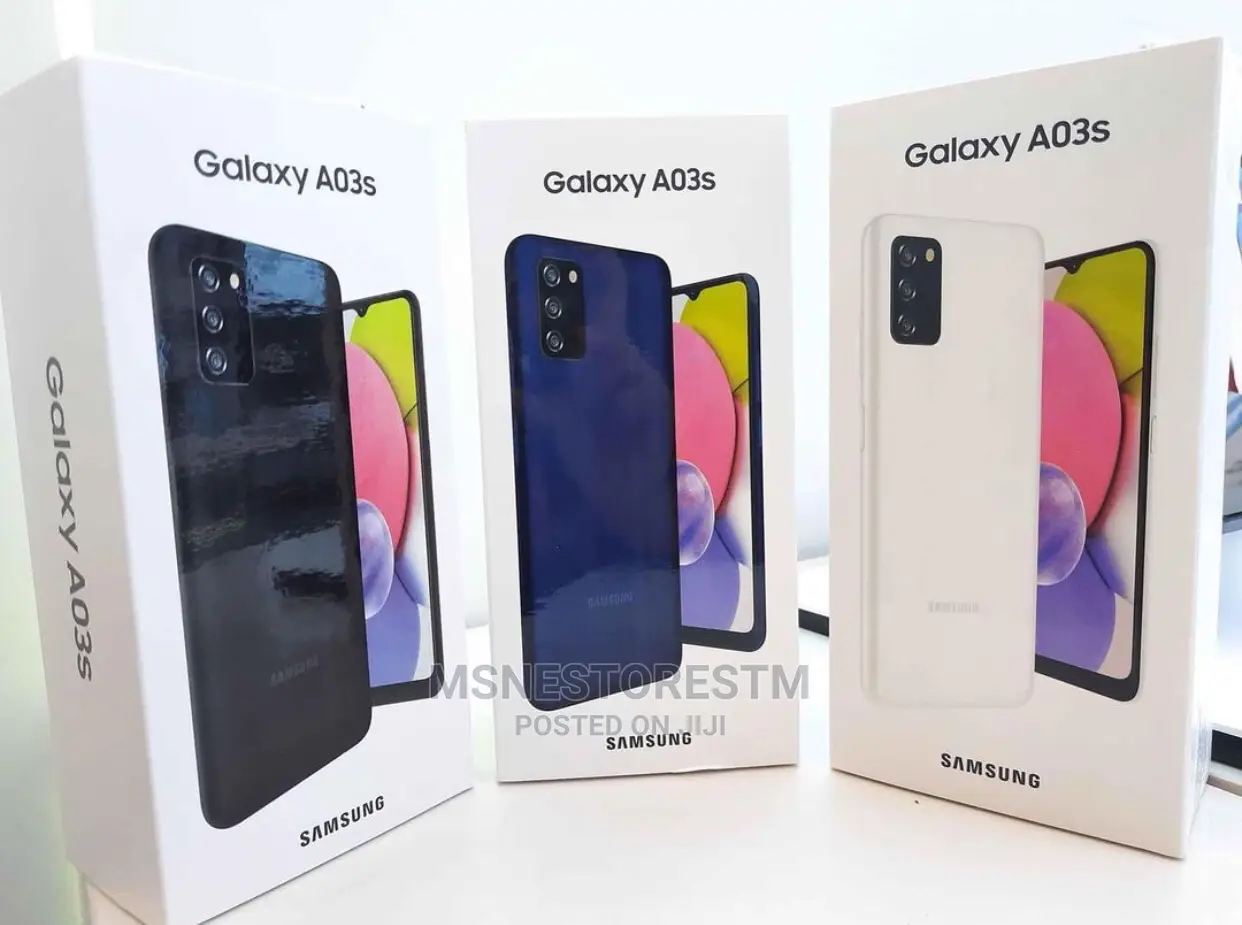 New Samsung Galaxy A03s 64 GB Blue