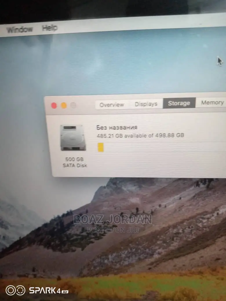Laptop Apple MacBook 2011 4GB Intel Core I5 HDD 500GB