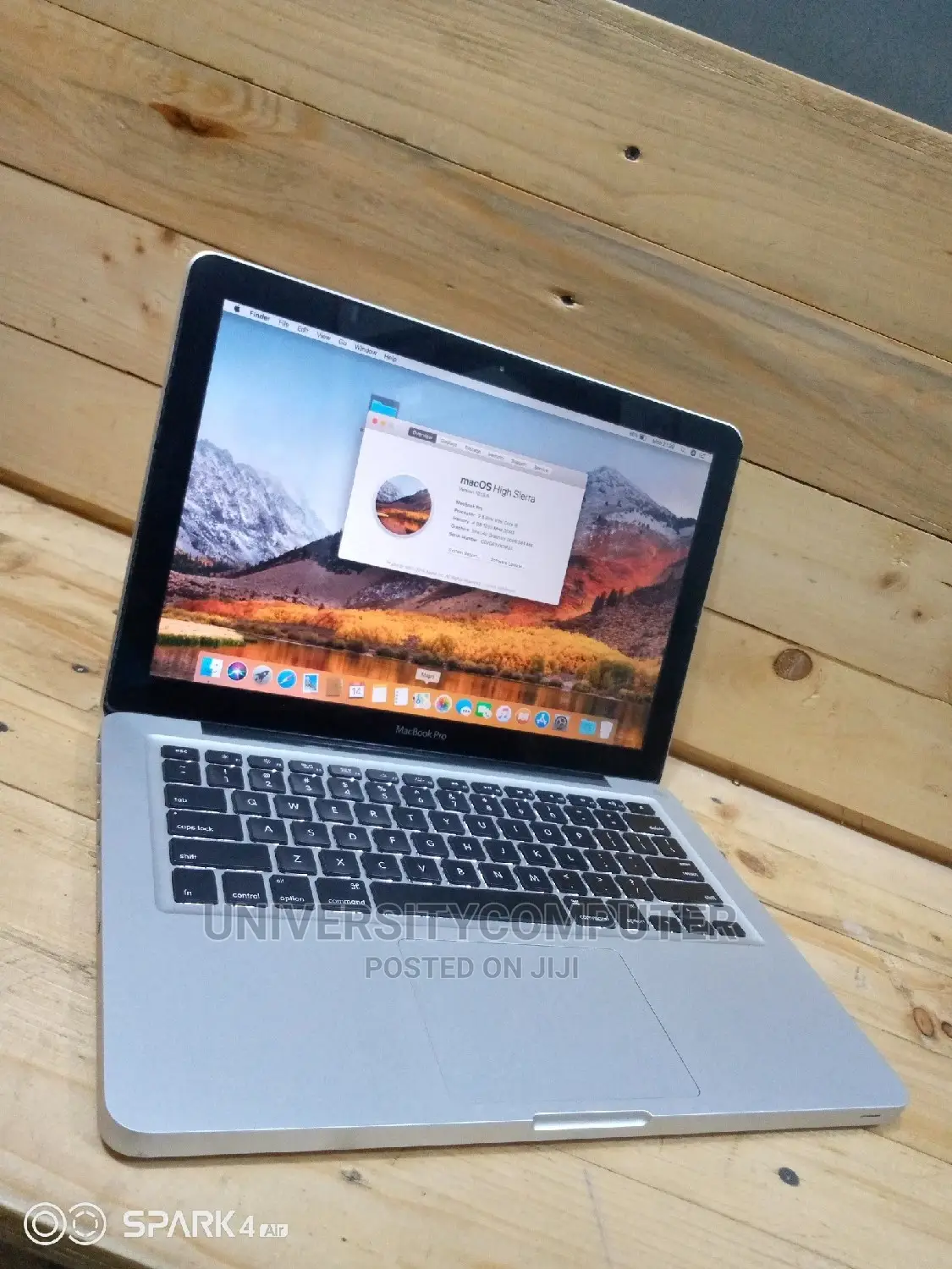 Laptop Apple MacBook Pro 2011 4GB Intel Core I5 HDD 500GB