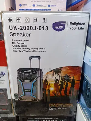 MR UK Speaker With Mike