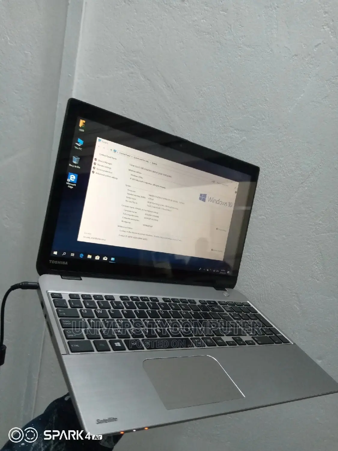 Laptop Toshiba Satellite U840 4GB Intel Core I5 HDD 1T