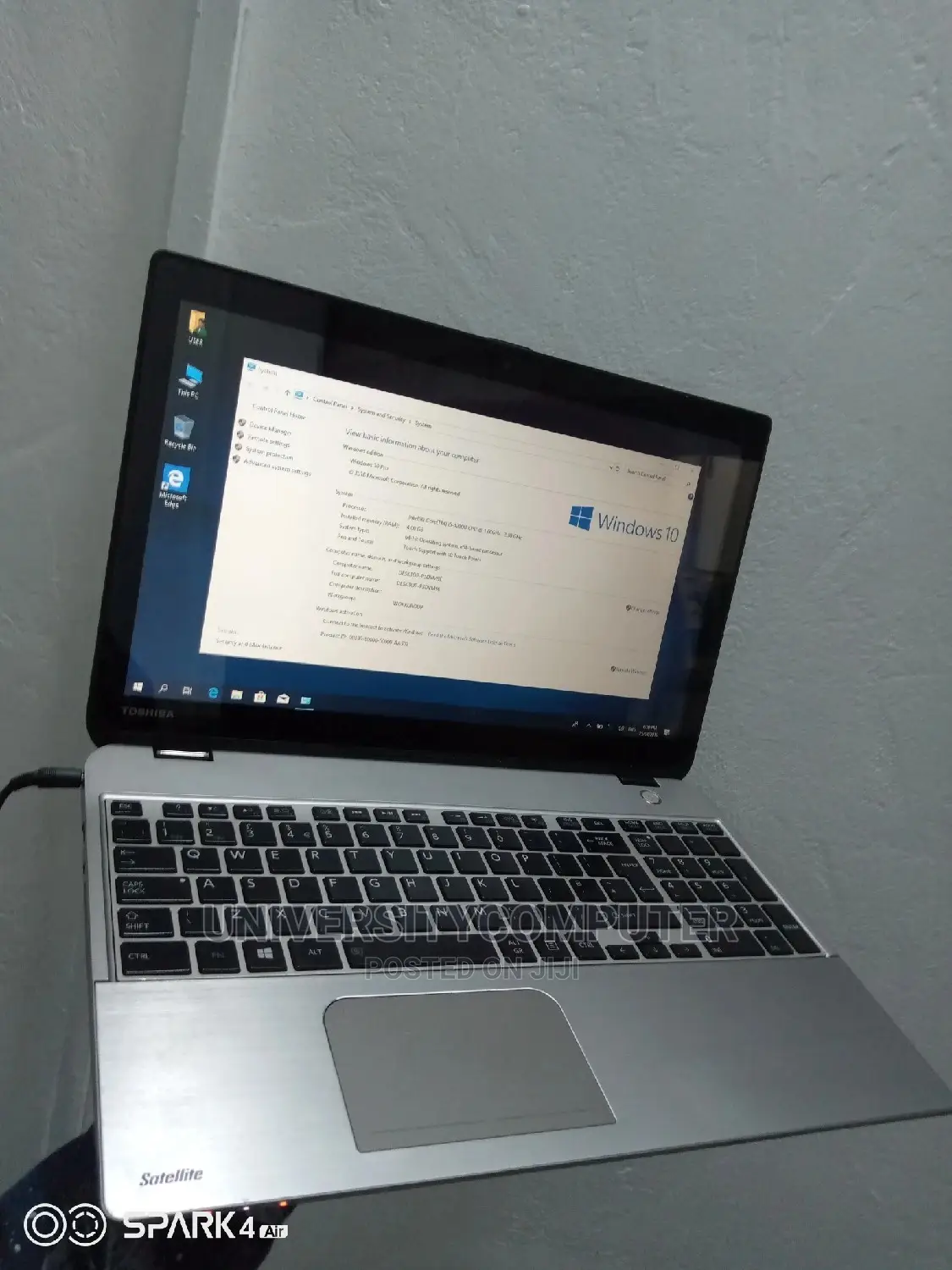 Laptop Toshiba Satellite U840 4GB Intel Core I5 HDD 1T