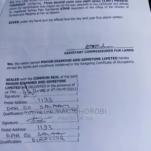Industrial Plot Zengereni Kibaha