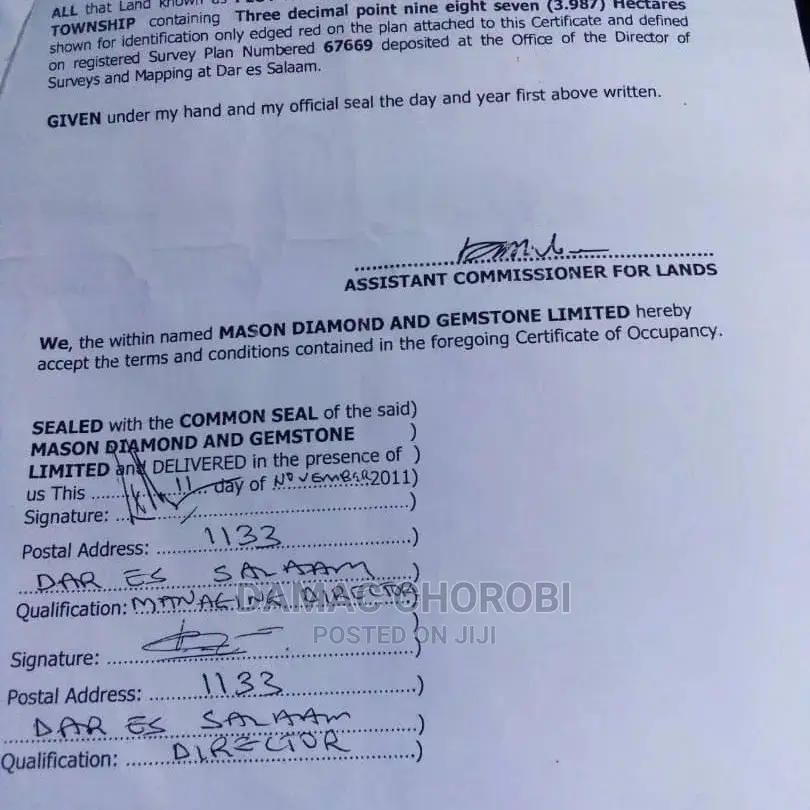 Industrial Plot Zengereni Kibaha