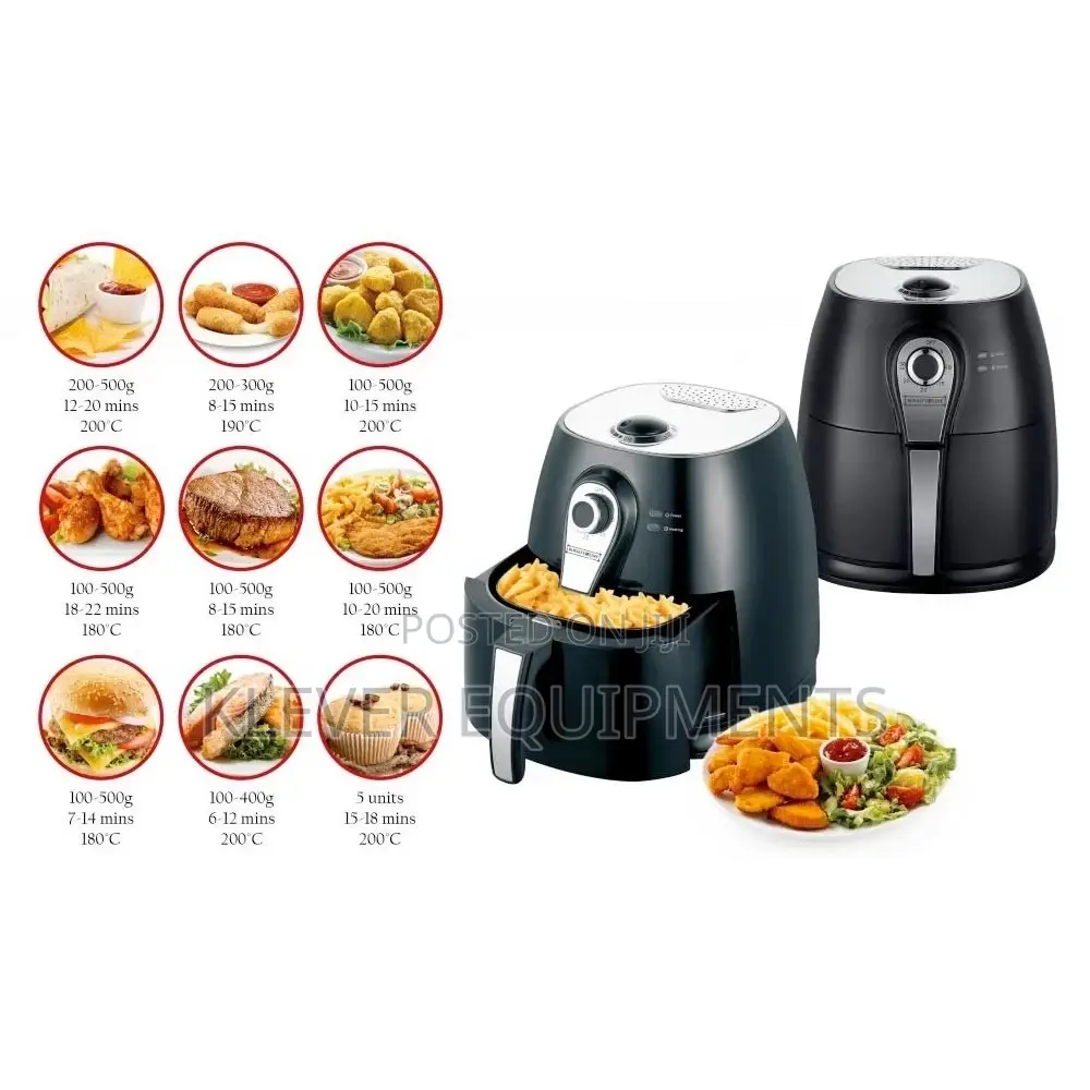 JEC 4.5L Manual Air Fryer