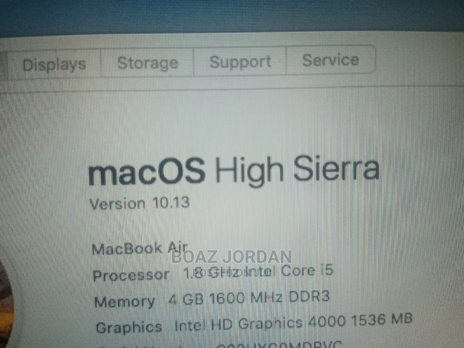 Laptop Apple MacBook Air 2012 4GB Intel Core I5 SSD 128GB