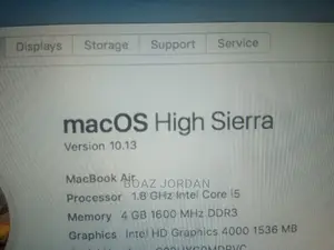 Laptop Apple MacBook Air 2012 4GB Intel Core I5 SSD 128GB