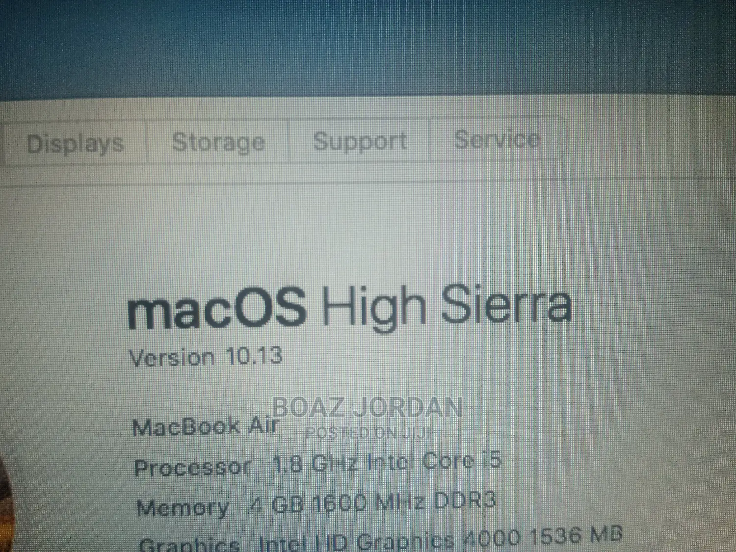 Laptop Apple MacBook Air 2012 4GB Intel Core I5 SSD 128GB