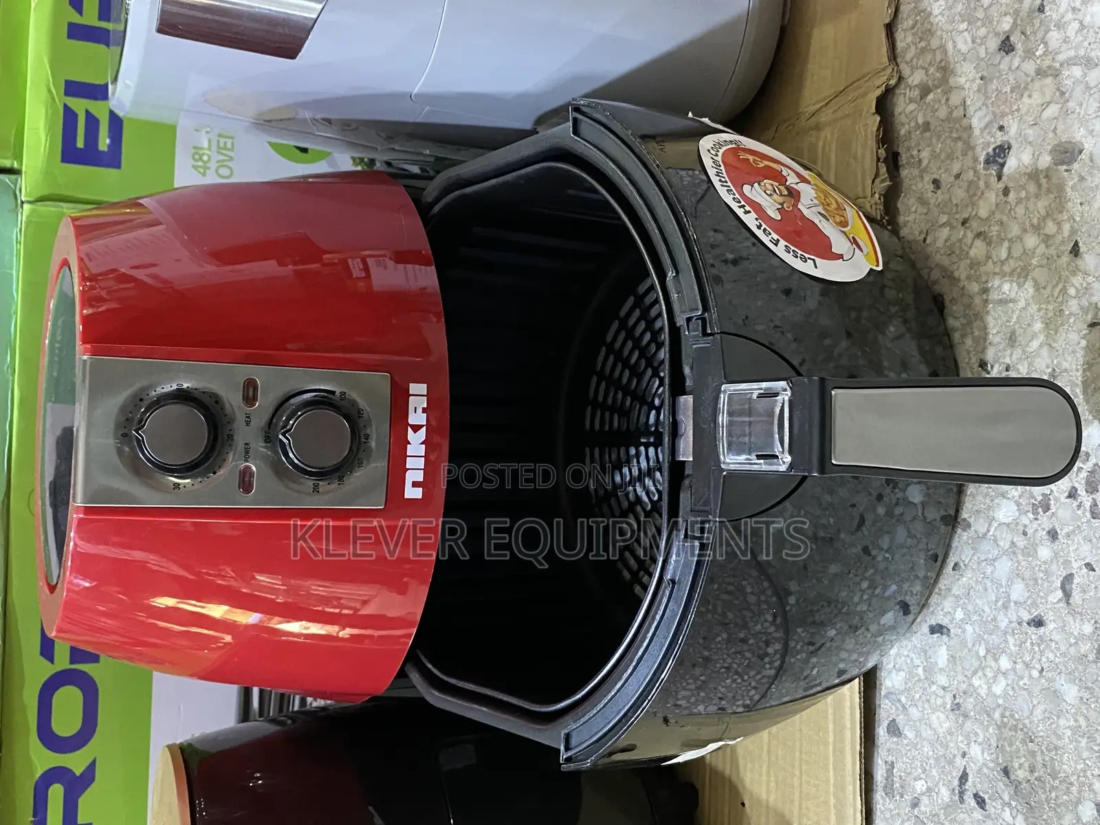 Nikai Air Fryer Naf777 8.5ltr