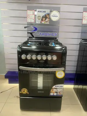 Bruhm – 3 Gas+1 Electric Cooker With Gas Oven and Grill