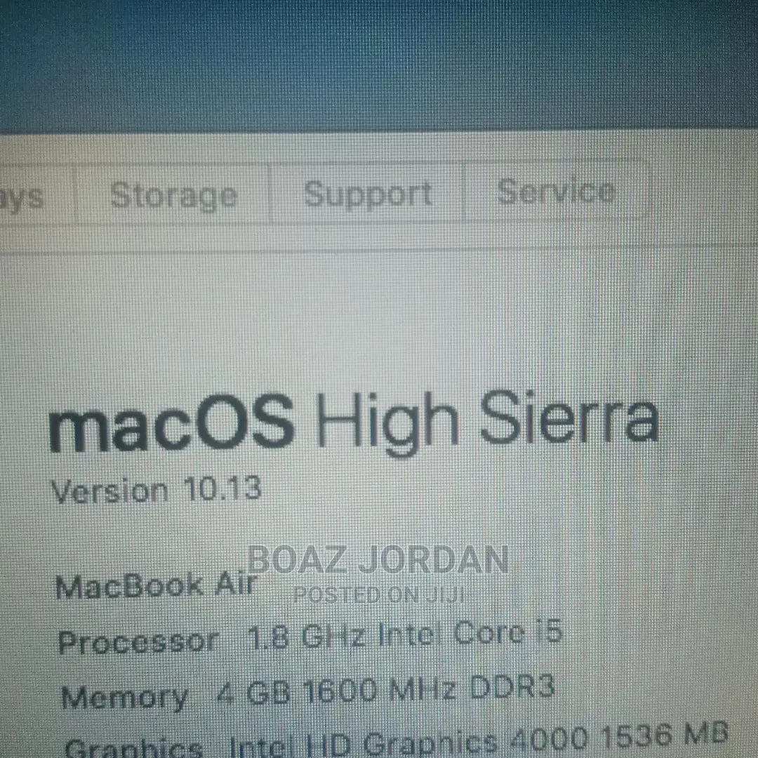 New Laptop Apple MacBook Air 2012 4GB Intel Core I5 SSD 128GB