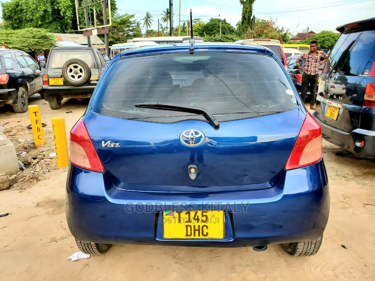 Toyota Vitz 2007 Blue