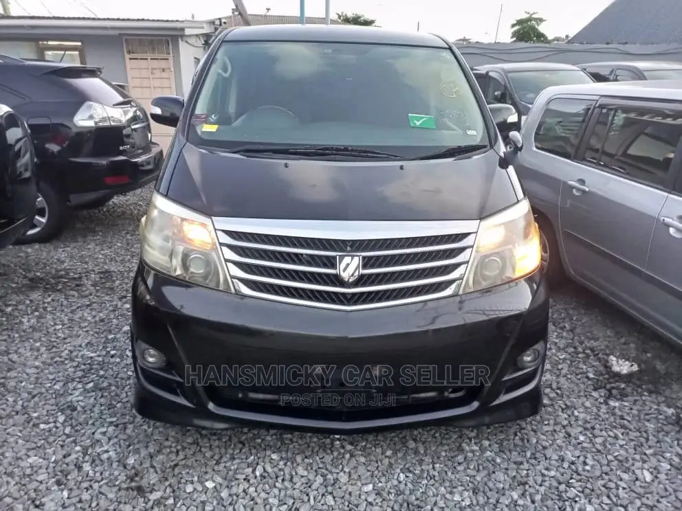 Toyota Alphard 2007 Black