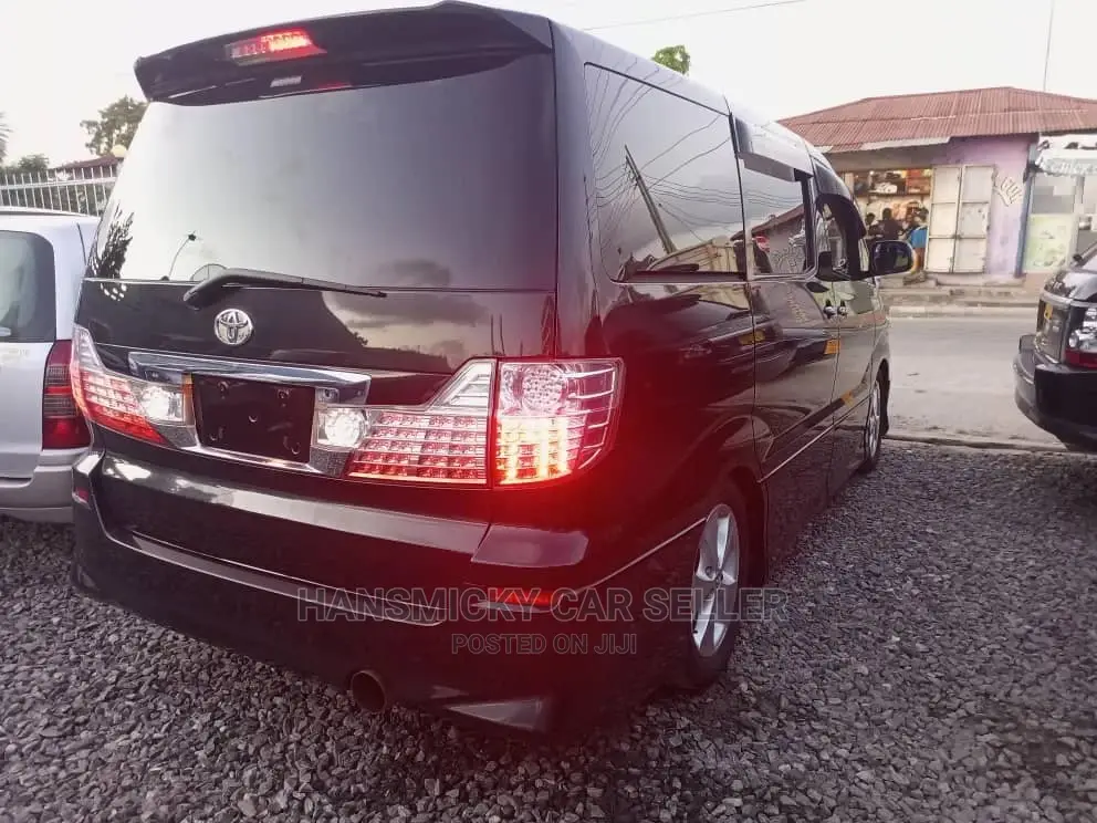 Toyota Alphard 2007 Black