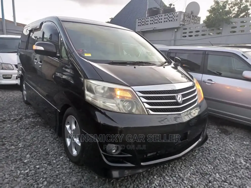 Toyota Alphard 2007 Black