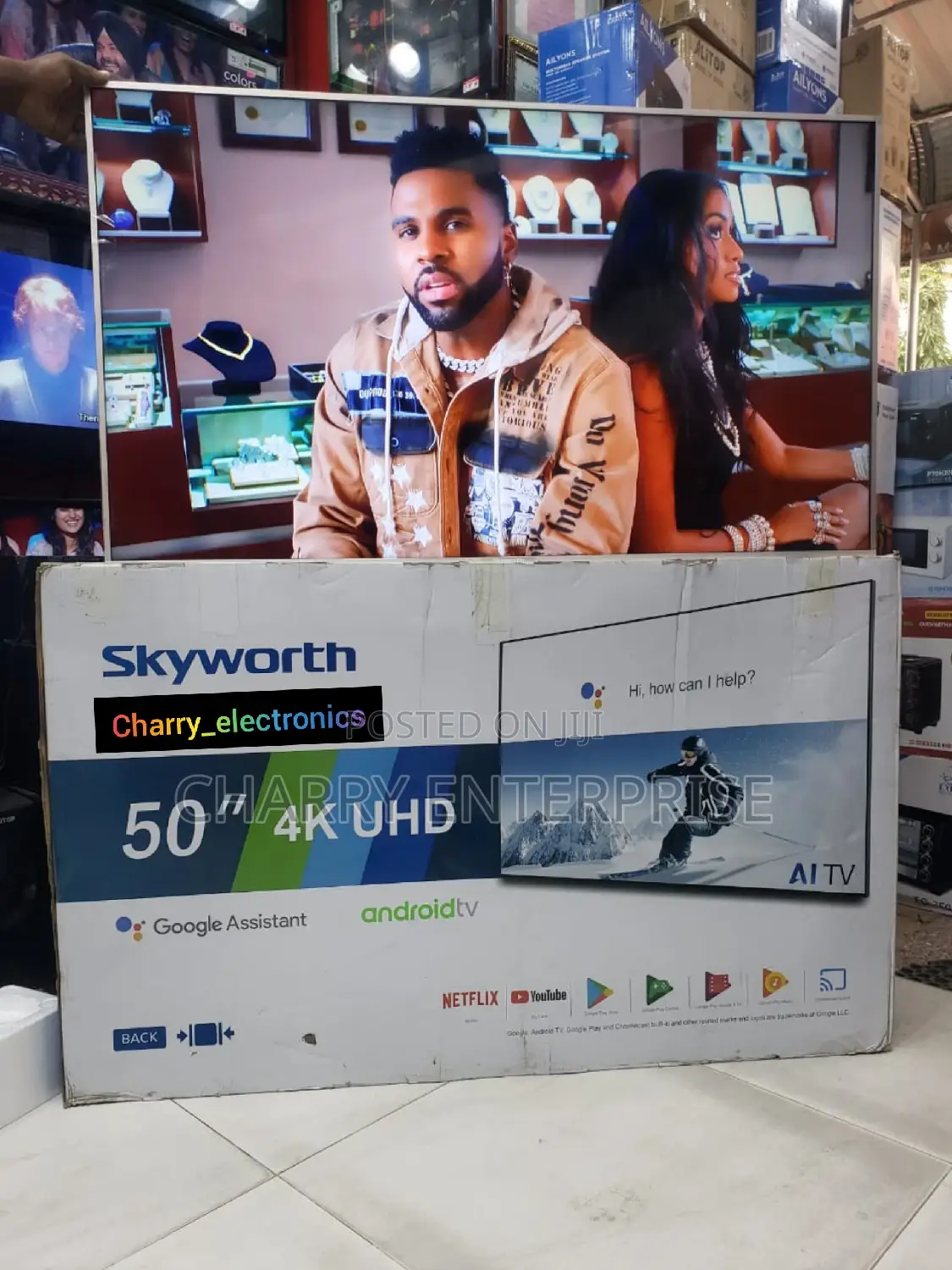 SKYWORTH 4K UHD Android Tv 50 Inch 
