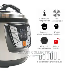 6L 10 in 1 Pressure Multi Cooker