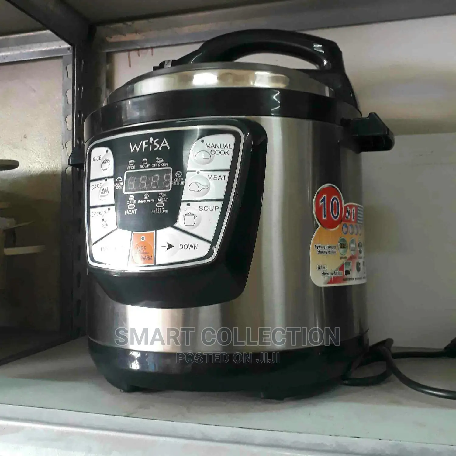 6L 10 in 1 Pressure Multi Cooker