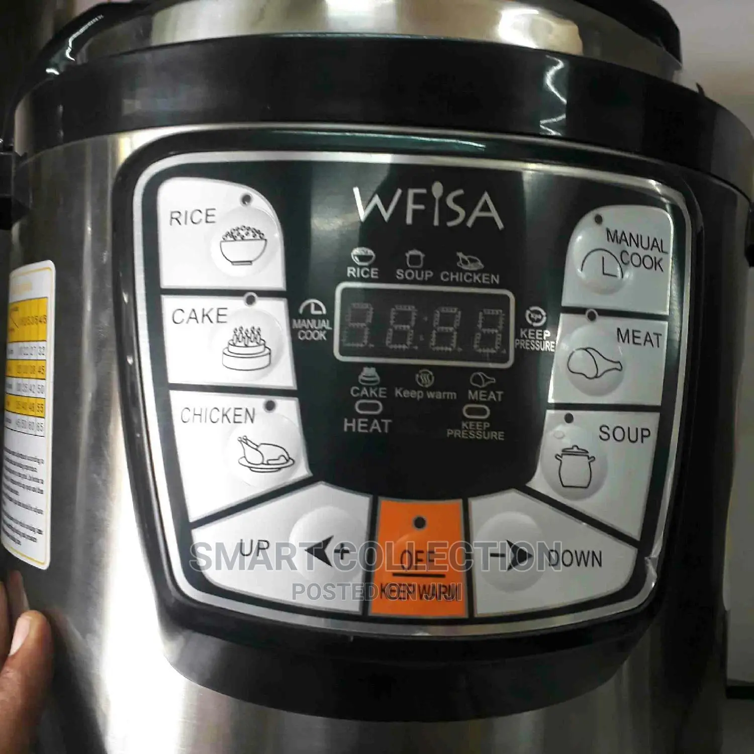 6L 10 in 1 Pressure Multi Cooker