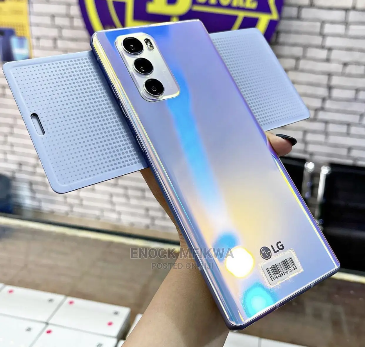 LG Wing 5G 128 GB Blue
