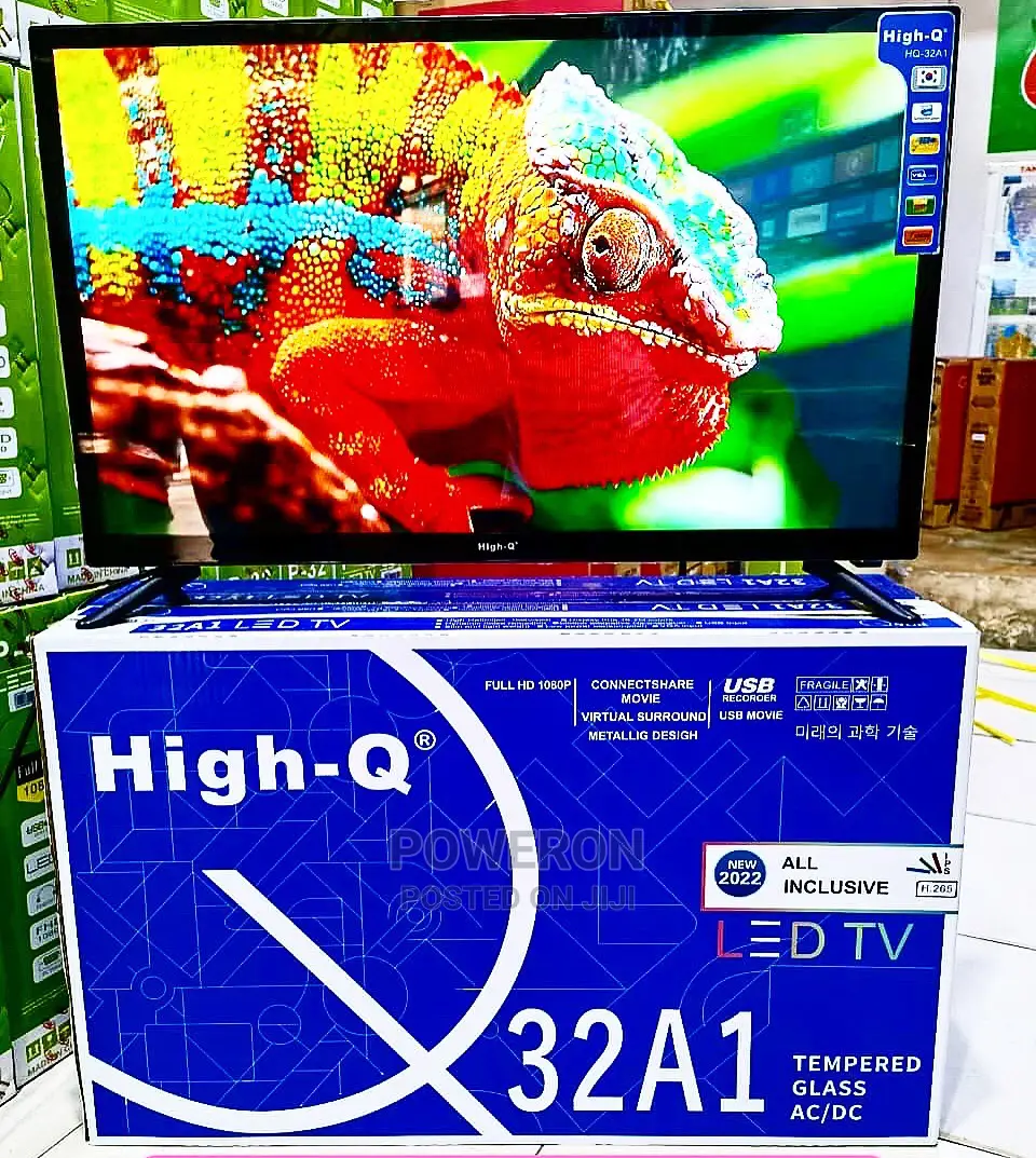 High-Q 32” Double Glass Tv