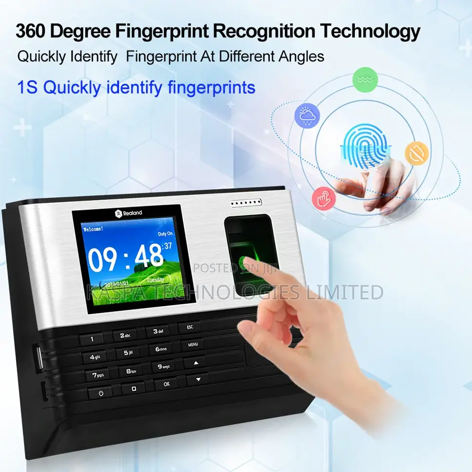 Fingerprint Time Attendance - Realand A-L355