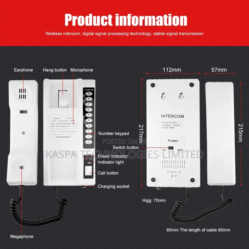 Wireless Intercom