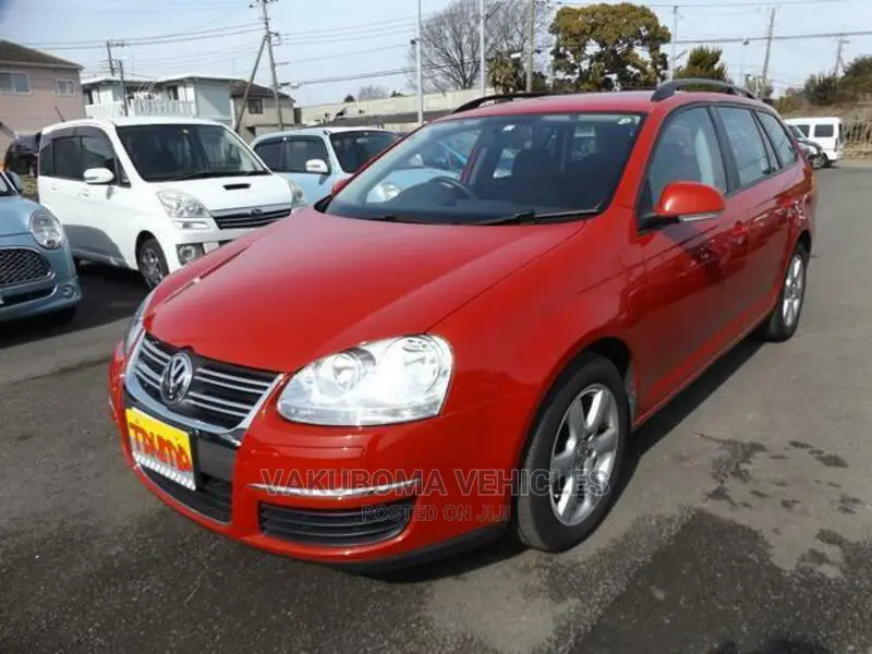 Volkswagen Golf Variant 2009 Red