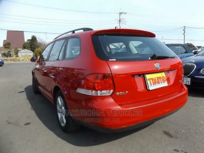 Volkswagen Golf Variant 2009 Red