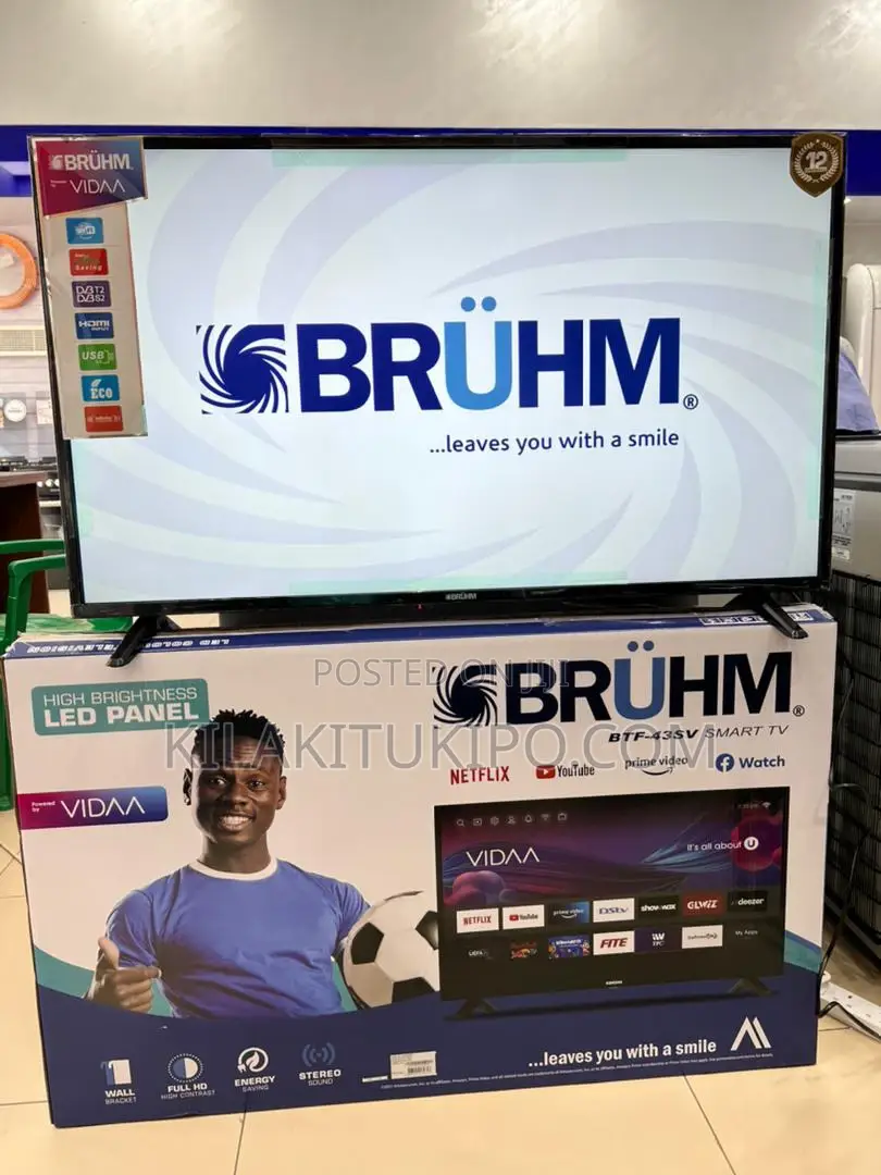 Bruhm Smart LED TV Inch 43