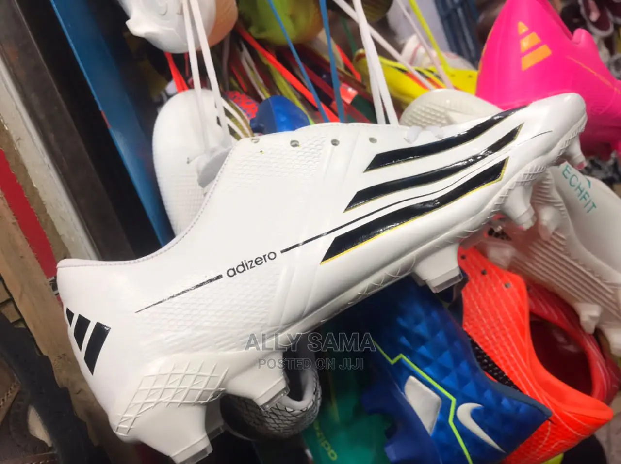 Adizero Black White
