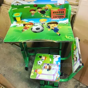 Photo - Learning Chair For Kids(Kiti Cha Kusomea Na Meza)