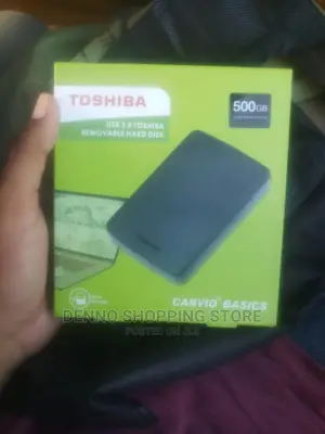 Photo - Toshiba External Drive 500GB