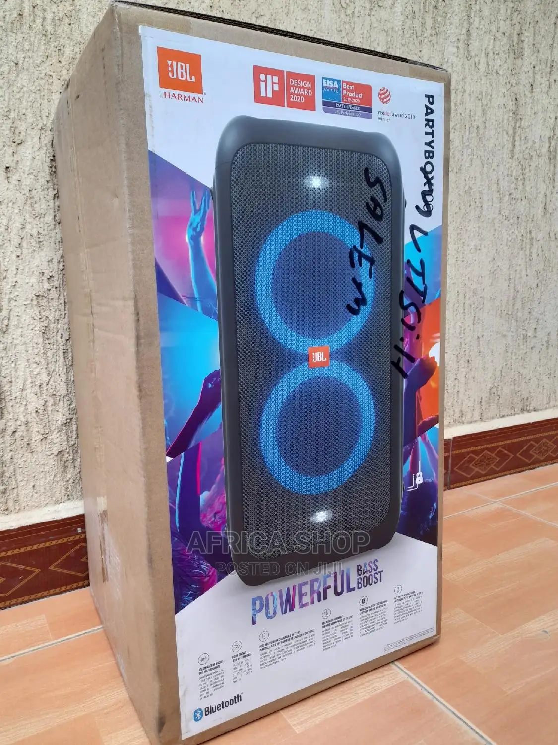 Jbl Party Box 100 Portable Bluetooth Speaker