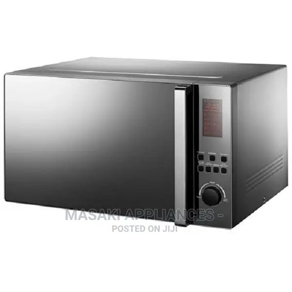 OFFER! Hisense Microwave Oven Silver Grill 45 Litre H45momk9 in