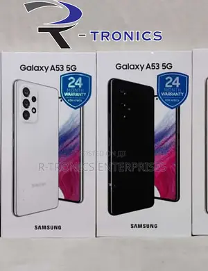 New Samsung Galaxy A53 5G 128 GB Black