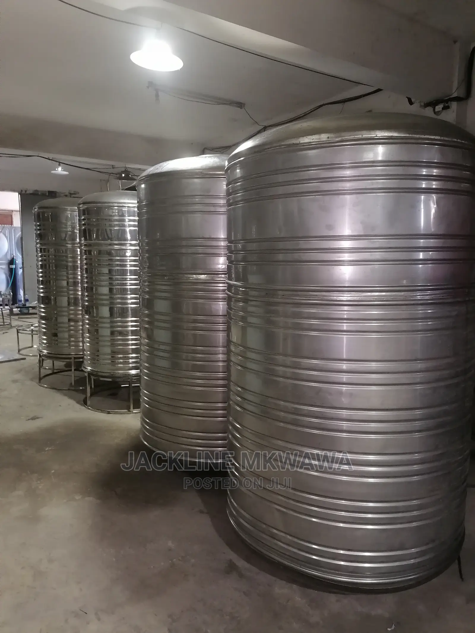 Stainless Steel Tanks Round and Square Shaped