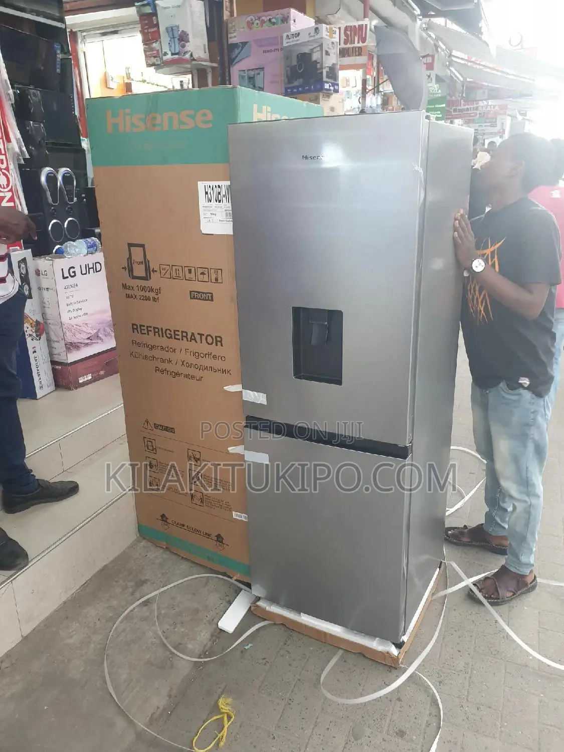 Hisense Refrigerator H310bi-Wd With Water Dispenser