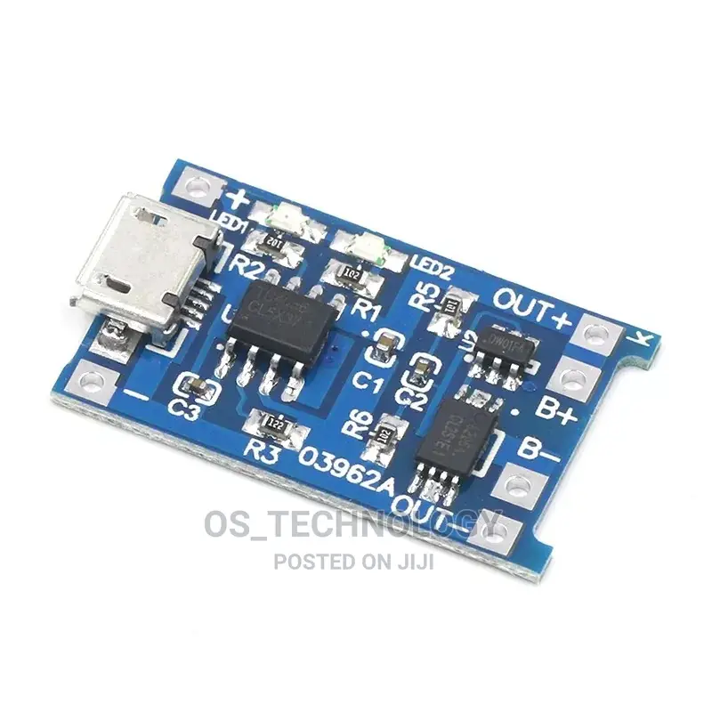 Full Protection Lithium Battery Charger Input Micro 5V
