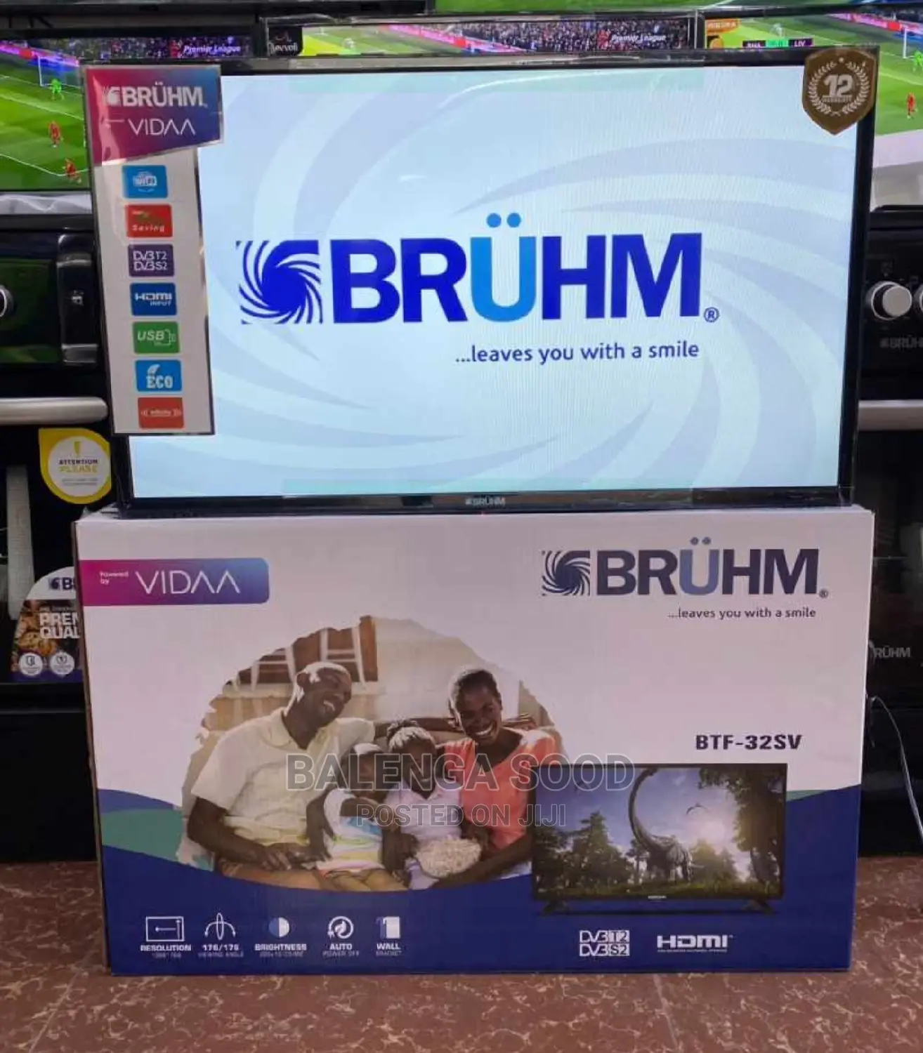 Bruhmm Smart TV Inch 43