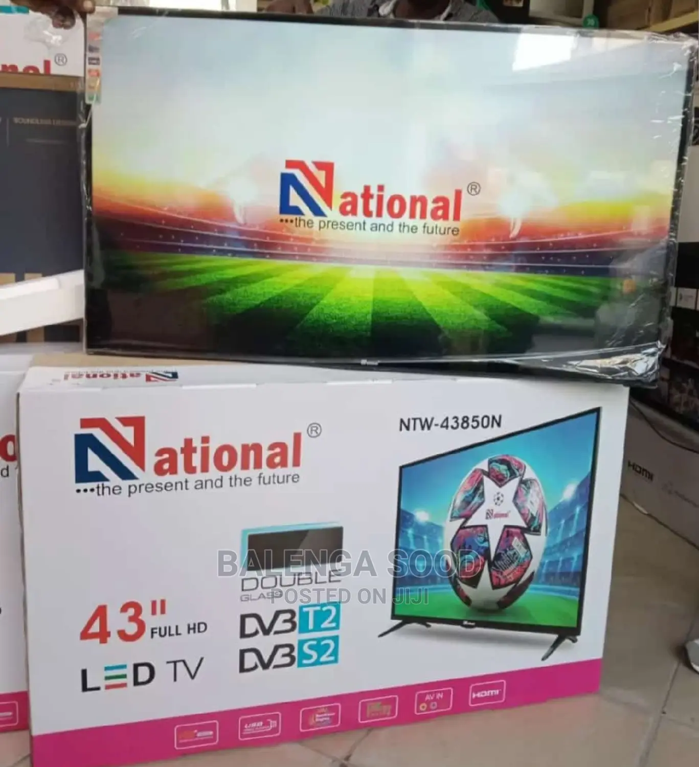 National LED TV Inch 43