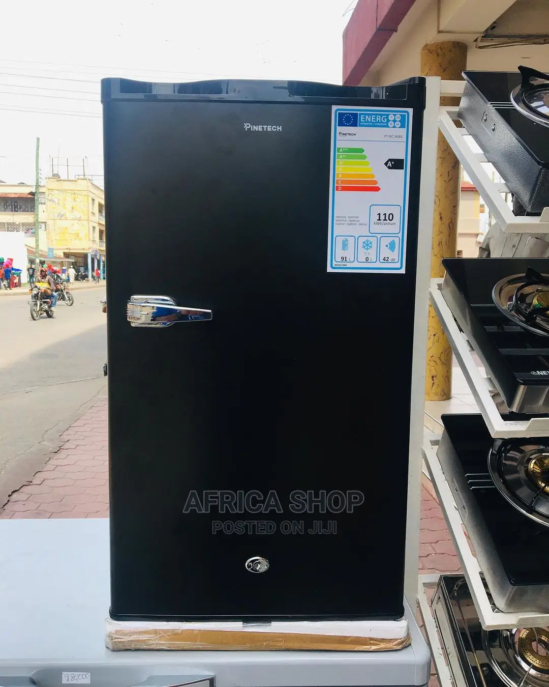 Pinetech Portable Single Door Refrigerator