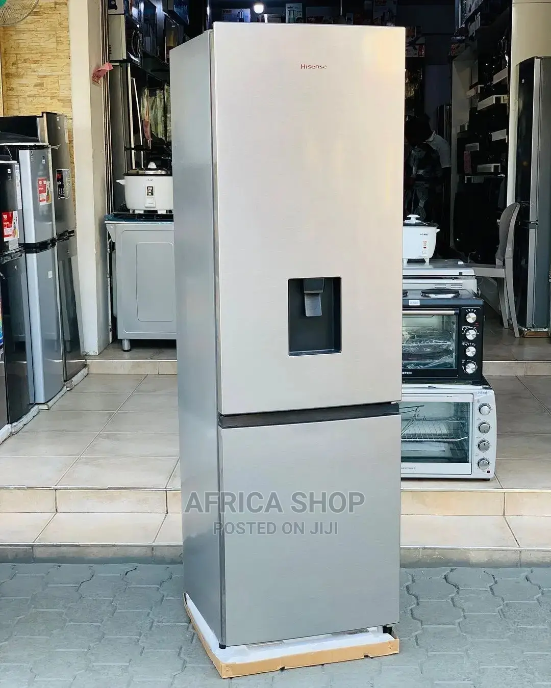 Hisense Refrigerator Double Door With Water Dispenser